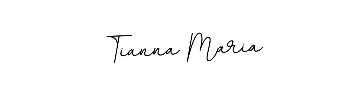 The best way (BallpointsItalic-DORy9) to make a short signature is to pick only two or three words in your name. The name Tianna Maria include a total of six letters. For converting this name. Tianna Maria signature style 11 images and pictures png
