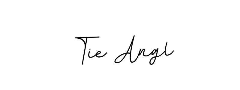 You should practise on your own different ways (BallpointsItalic-DORy9) to write your name (Tie Angl) in signature. don't let someone else do it for you. Tie Angl signature style 11 images and pictures png