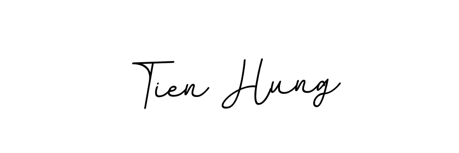 Check out images of Autograph of Tien Hung name. Actor Tien Hung Signature Style. BallpointsItalic-DORy9 is a professional sign style online. Tien Hung signature style 11 images and pictures png
