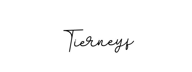 Use a signature maker to create a handwritten signature online. With this signature software, you can design (BallpointsItalic-DORy9) your own signature for name Tierneyf. Tierneyf signature style 11 images and pictures png