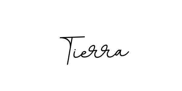 How to make Tierra name signature. Use BallpointsItalic-DORy9 style for creating short signs online. This is the latest handwritten sign. Tierra signature style 11 images and pictures png