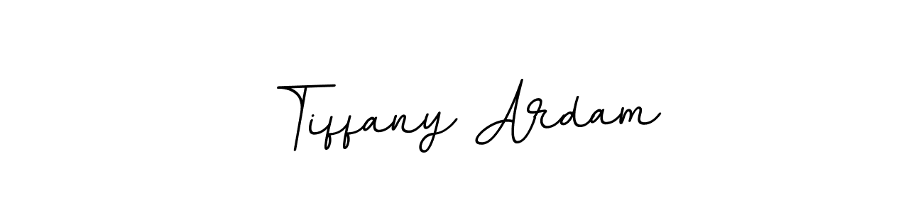 How to make Tiffany Ardam signature? BallpointsItalic-DORy9 is a professional autograph style. Create handwritten signature for Tiffany Ardam name. Tiffany Ardam signature style 11 images and pictures png