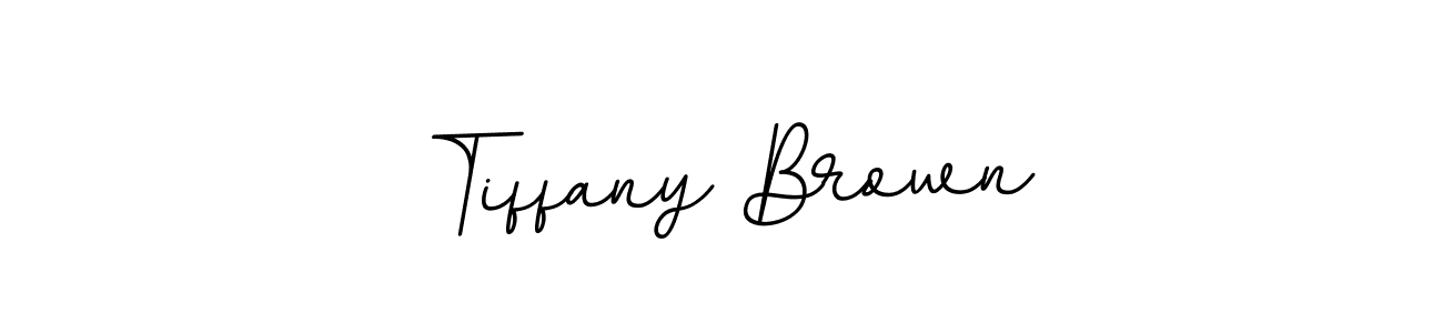 How to make Tiffany Brown name signature. Use BallpointsItalic-DORy9 style for creating short signs online. This is the latest handwritten sign. Tiffany Brown signature style 11 images and pictures png