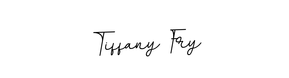Create a beautiful signature design for name Tiffany Fry. With this signature (BallpointsItalic-DORy9) fonts, you can make a handwritten signature for free. Tiffany Fry signature style 11 images and pictures png