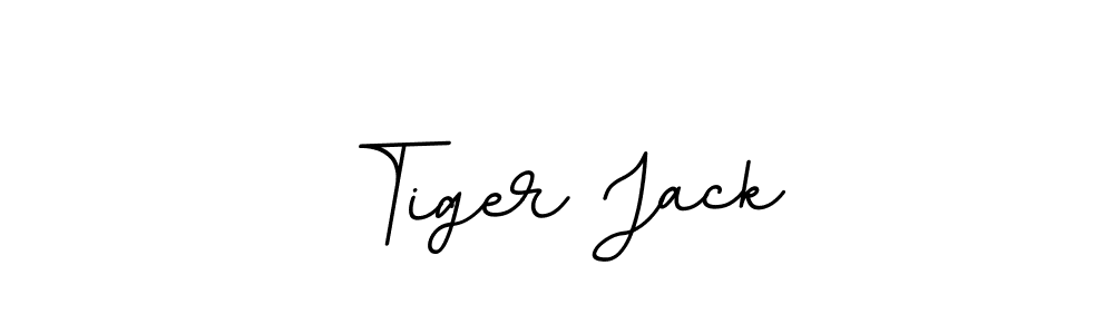 Make a beautiful signature design for name Tiger Jack. With this signature (BallpointsItalic-DORy9) style, you can create a handwritten signature for free. Tiger Jack signature style 11 images and pictures png