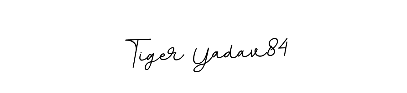BallpointsItalic-DORy9 is a professional signature style that is perfect for those who want to add a touch of class to their signature. It is also a great choice for those who want to make their signature more unique. Get Tiger Yadav84 name to fancy signature for free. Tiger Yadav84 signature style 11 images and pictures png