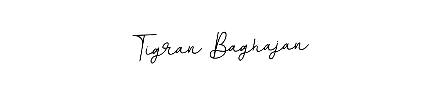 Make a beautiful signature design for name Tigran Baghajan. With this signature (BallpointsItalic-DORy9) style, you can create a handwritten signature for free. Tigran Baghajan signature style 11 images and pictures png