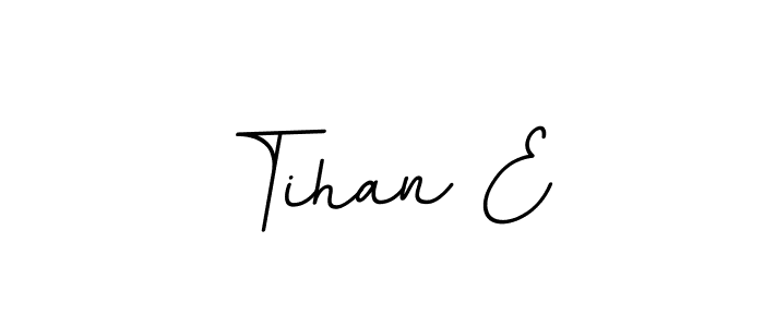 You can use this online signature creator to create a handwritten signature for the name Tihan E. This is the best online autograph maker. Tihan E signature style 11 images and pictures png