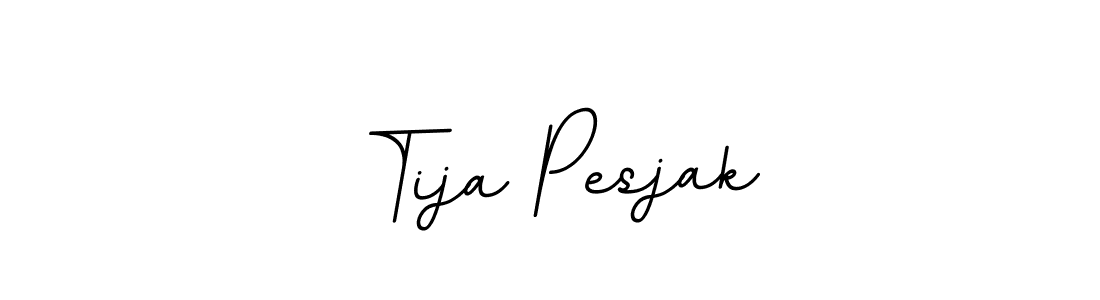 How to Draw Tija Pesjak signature style? BallpointsItalic-DORy9 is a latest design signature styles for name Tija Pesjak. Tija Pesjak signature style 11 images and pictures png