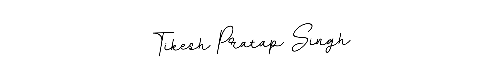 How to make Tikesh Pratap Singh name signature. Use BallpointsItalic-DORy9 style for creating short signs online. This is the latest handwritten sign. Tikesh Pratap Singh signature style 11 images and pictures png