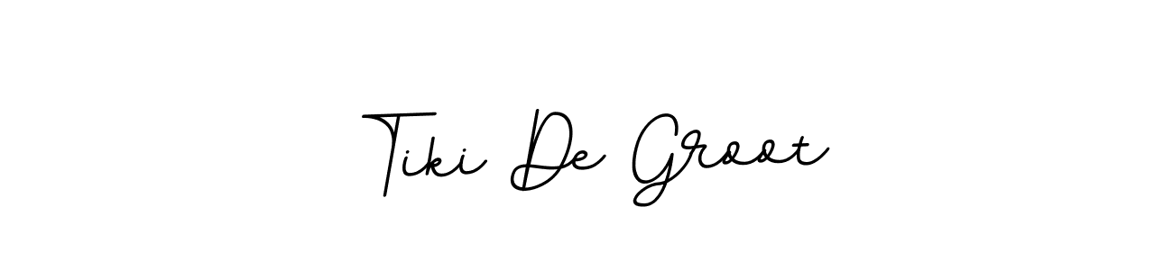 How to make Tiki De Groot signature? BallpointsItalic-DORy9 is a professional autograph style. Create handwritten signature for Tiki De Groot name. Tiki De Groot signature style 11 images and pictures png