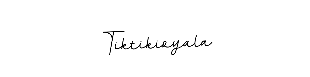 Here are the top 10 professional signature styles for the name Tiktikioyala. These are the best autograph styles you can use for your name. Tiktikioyala signature style 11 images and pictures png