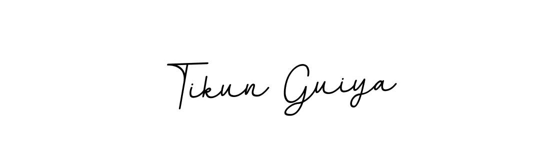 Check out images of Autograph of Tikun Guiya name. Actor Tikun Guiya Signature Style. BallpointsItalic-DORy9 is a professional sign style online. Tikun Guiya signature style 11 images and pictures png