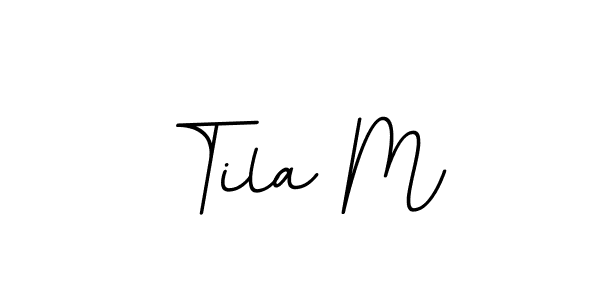 How to make Tila M signature? BallpointsItalic-DORy9 is a professional autograph style. Create handwritten signature for Tila M name. Tila M signature style 11 images and pictures png