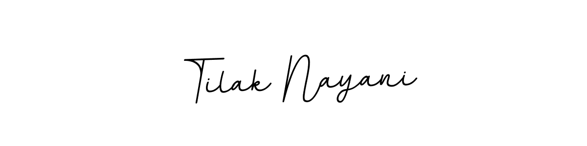 Make a beautiful signature design for name Tilak Nayani. Use this online signature maker to create a handwritten signature for free. Tilak Nayani signature style 11 images and pictures png