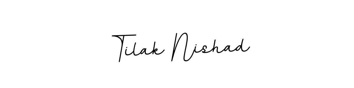 Check out images of Autograph of Tilak Nishad name. Actor Tilak Nishad Signature Style. BallpointsItalic-DORy9 is a professional sign style online. Tilak Nishad signature style 11 images and pictures png