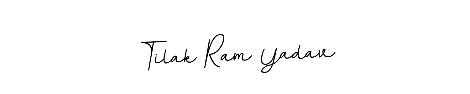 This is the best signature style for the Tilak Ram Yadav name. Also you like these signature font (BallpointsItalic-DORy9). Mix name signature. Tilak Ram Yadav signature style 11 images and pictures png