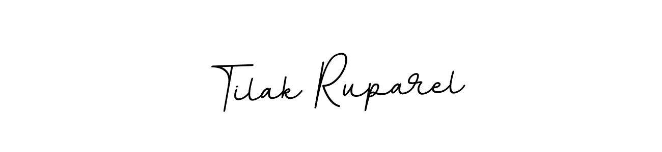 Check out images of Autograph of Tilak Ruparel name. Actor Tilak Ruparel Signature Style. BallpointsItalic-DORy9 is a professional sign style online. Tilak Ruparel signature style 11 images and pictures png