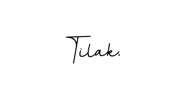 How to Draw Tilak. signature style? BallpointsItalic-DORy9 is a latest design signature styles for name Tilak.. Tilak. signature style 11 images and pictures png