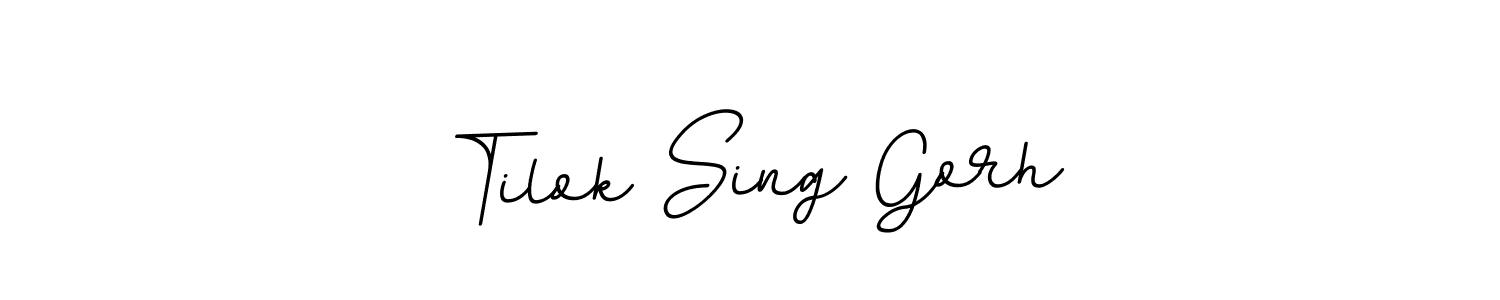 Here are the top 10 professional signature styles for the name Tilok Sing Gorh. These are the best autograph styles you can use for your name. Tilok Sing Gorh signature style 11 images and pictures png