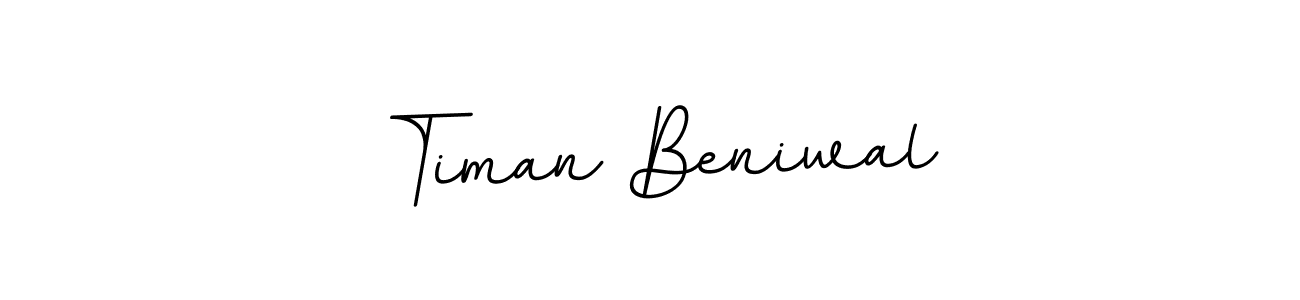 Also You can easily find your signature by using the search form. We will create Timan Beniwal name handwritten signature images for you free of cost using BallpointsItalic-DORy9 sign style. Timan Beniwal signature style 11 images and pictures png