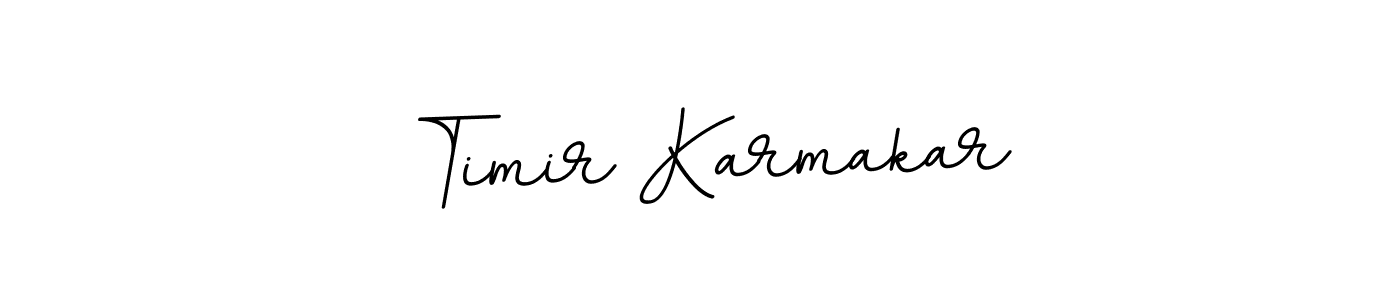 The best way (BallpointsItalic-DORy9) to make a short signature is to pick only two or three words in your name. The name Timir Karmakar include a total of six letters. For converting this name. Timir Karmakar signature style 11 images and pictures png