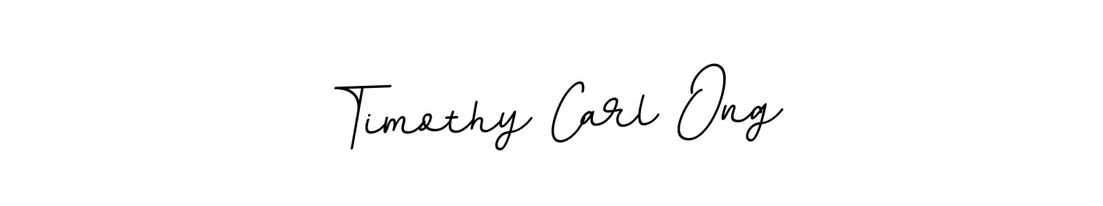 Make a beautiful signature design for name Timothy Carl Ong. With this signature (BallpointsItalic-DORy9) style, you can create a handwritten signature for free. Timothy Carl Ong signature style 11 images and pictures png