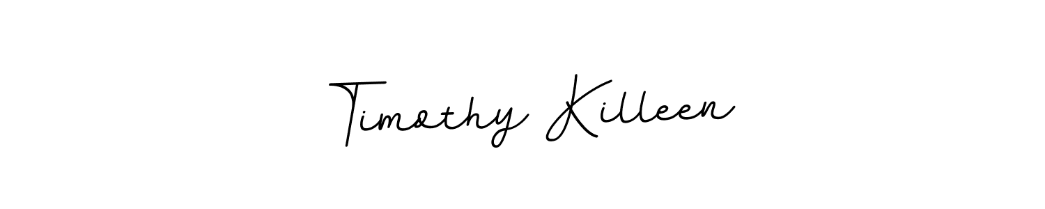 This is the best signature style for the Timothy Killeen name. Also you like these signature font (BallpointsItalic-DORy9). Mix name signature. Timothy Killeen signature style 11 images and pictures png