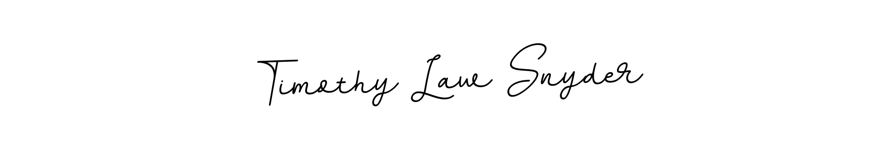 How to make Timothy Law Snyder name signature. Use BallpointsItalic-DORy9 style for creating short signs online. This is the latest handwritten sign. Timothy Law Snyder signature style 11 images and pictures png