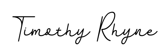 Enhance your business communications with Timothy Rhyne signature in BallpointsItalic-DORy9 lettering. Clean, modern, and universally compatible. Timothy Rhyne signature style 11 images and pictures png