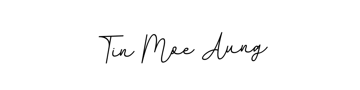 Also we have Tin Moe Aung name is the best signature style. Create professional handwritten signature collection using BallpointsItalic-DORy9 autograph style. Tin Moe Aung signature style 11 images and pictures png