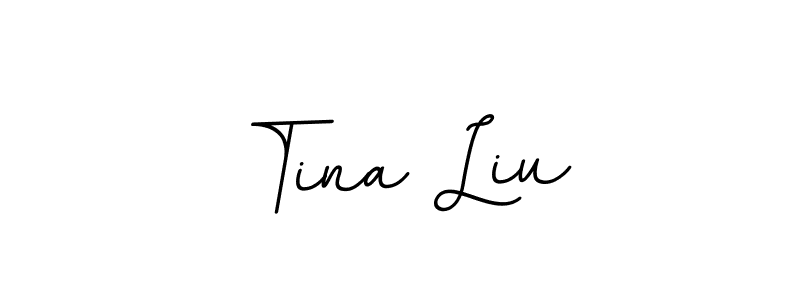 Also You can easily find your signature by using the search form. We will create Tina Liu name handwritten signature images for you free of cost using BallpointsItalic-DORy9 sign style. Tina Liu signature style 11 images and pictures png