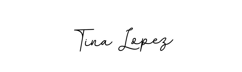 It looks lik you need a new signature style for name Tina Lopez. Design unique handwritten (BallpointsItalic-DORy9) signature with our free signature maker in just a few clicks. Tina Lopez signature style 11 images and pictures png