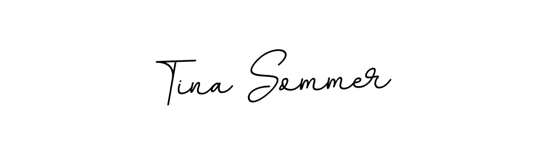 Also we have Tina Sommer name is the best signature style. Create professional handwritten signature collection using BallpointsItalic-DORy9 autograph style. Tina Sommer signature style 11 images and pictures png