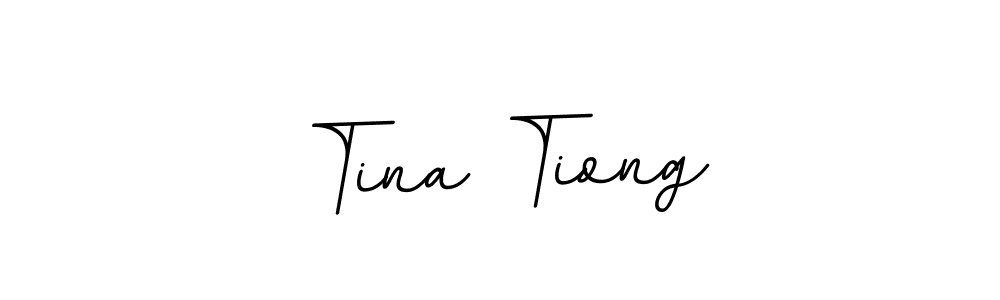 It looks lik you need a new signature style for name Tina Tiong. Design unique handwritten (BallpointsItalic-DORy9) signature with our free signature maker in just a few clicks. Tina Tiong signature style 11 images and pictures png