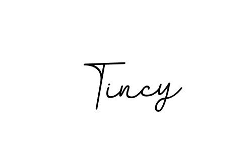 Tincy stylish signature style. Best Handwritten Sign (BallpointsItalic-DORy9) for my name. Handwritten Signature Collection Ideas for my name Tincy. Tincy signature style 11 images and pictures png