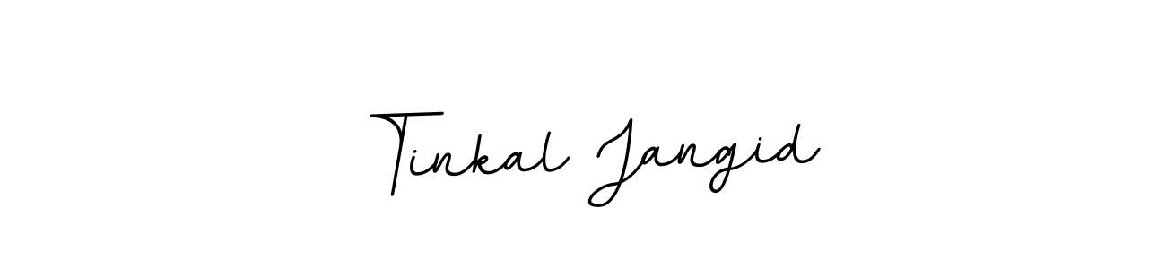 Also we have Tinkal Jangid name is the best signature style. Create professional handwritten signature collection using BallpointsItalic-DORy9 autograph style. Tinkal Jangid signature style 11 images and pictures png