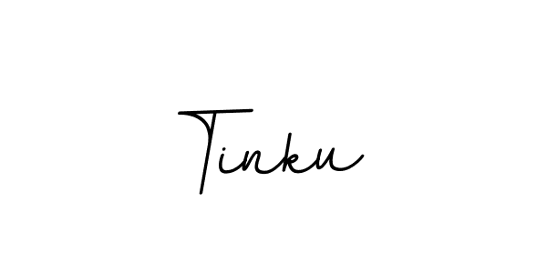 How to make Tinku  name signature. Use BallpointsItalic-DORy9 style for creating short signs online. This is the latest handwritten sign. Tinku  signature style 11 images and pictures png