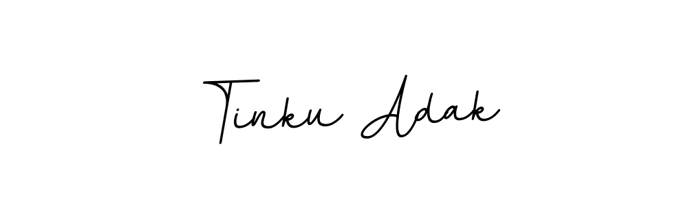 Tinku Adak stylish signature style. Best Handwritten Sign (BallpointsItalic-DORy9) for my name. Handwritten Signature Collection Ideas for my name Tinku Adak. Tinku Adak signature style 11 images and pictures png