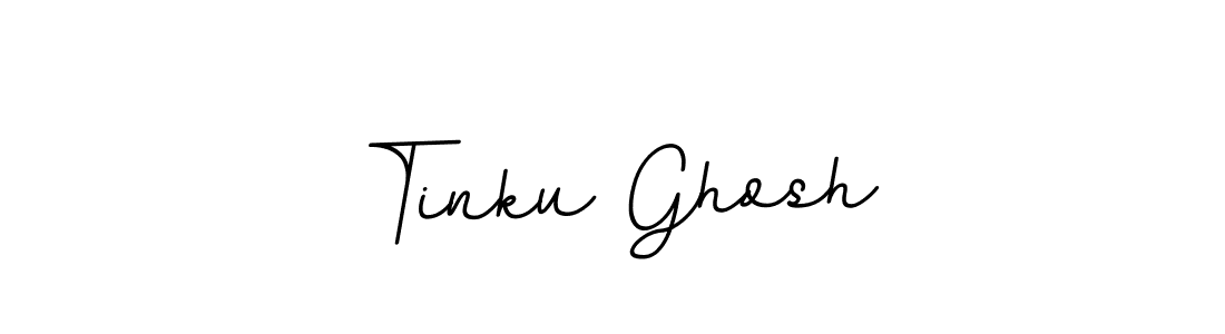 Design your own signature with our free online signature maker. With this signature software, you can create a handwritten (BallpointsItalic-DORy9) signature for name Tinku Ghosh. Tinku Ghosh signature style 11 images and pictures png