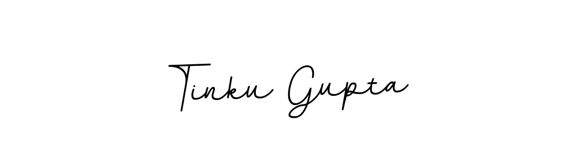 The best way (BallpointsItalic-DORy9) to make a short signature is to pick only two or three words in your name. The name Tinku Gupta include a total of six letters. For converting this name. Tinku Gupta signature style 11 images and pictures png