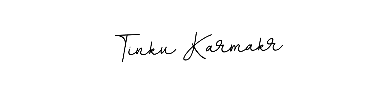 This is the best signature style for the Tinku Karmakr name. Also you like these signature font (BallpointsItalic-DORy9). Mix name signature. Tinku Karmakr signature style 11 images and pictures png