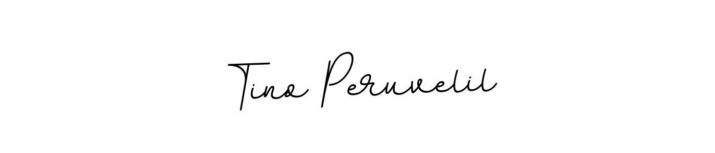 This is the best signature style for the Tino Peruvelil name. Also you like these signature font (BallpointsItalic-DORy9). Mix name signature. Tino Peruvelil signature style 11 images and pictures png