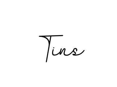 The best way (BallpointsItalic-DORy9) to make a short signature is to pick only two or three words in your name. The name Tins include a total of six letters. For converting this name. Tins signature style 11 images and pictures png