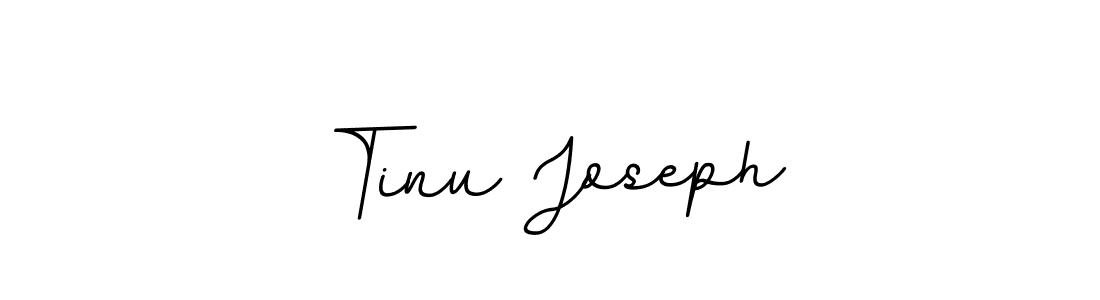 Use a signature maker to create a handwritten signature online. With this signature software, you can design (BallpointsItalic-DORy9) your own signature for name Tinu Joseph. Tinu Joseph signature style 11 images and pictures png