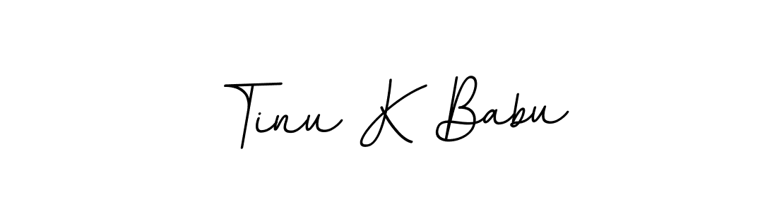 Make a short Tinu K Babu signature style. Manage your documents anywhere anytime using BallpointsItalic-DORy9. Create and add eSignatures, submit forms, share and send files easily. Tinu K Babu signature style 11 images and pictures png