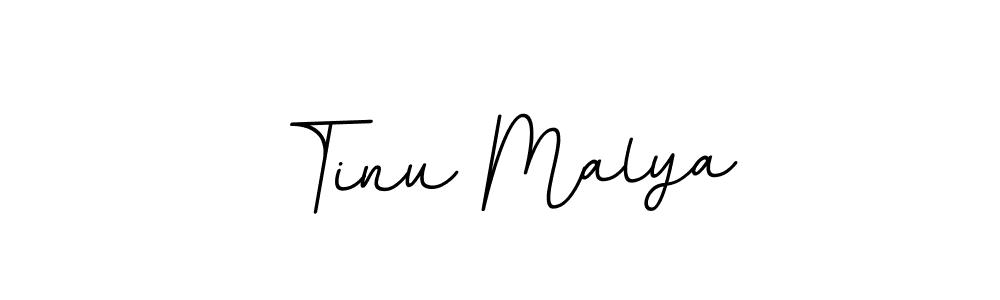 Tinu Malya stylish signature style. Best Handwritten Sign (BallpointsItalic-DORy9) for my name. Handwritten Signature Collection Ideas for my name Tinu Malya. Tinu Malya signature style 11 images and pictures png
