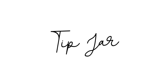 The best way (BallpointsItalic-DORy9) to make a short signature is to pick only two or three words in your name. The name Tip Jar include a total of six letters. For converting this name. Tip Jar signature style 11 images and pictures png