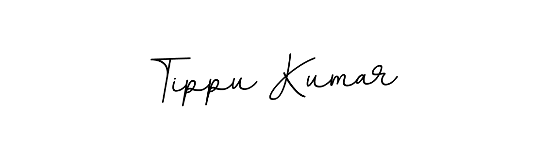 The best way (BallpointsItalic-DORy9) to make a short signature is to pick only two or three words in your name. The name Tippu Kumar include a total of six letters. For converting this name. Tippu Kumar signature style 11 images and pictures png