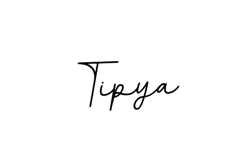 Create a beautiful signature design for name Tipya. With this signature (BallpointsItalic-DORy9) fonts, you can make a handwritten signature for free. Tipya signature style 11 images and pictures png